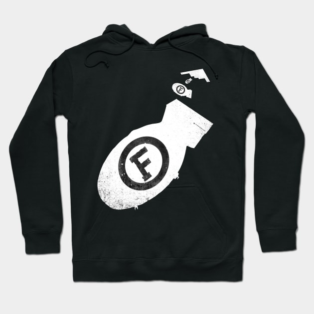 Dropping F-Bombs Hoodie by threadshark